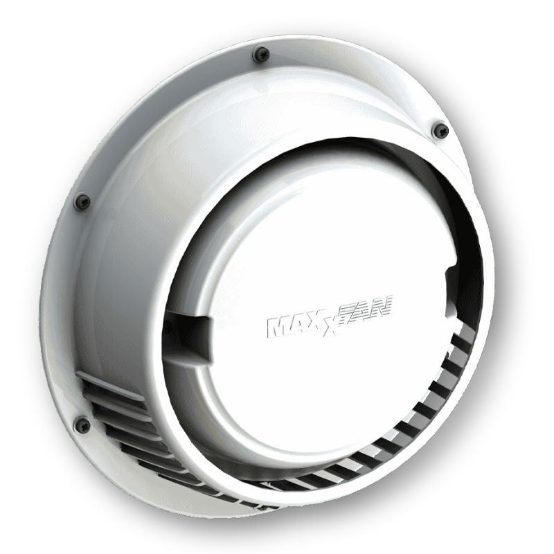 Airxcel MaxxFan Dome bianco dettaglio cupola chiusa