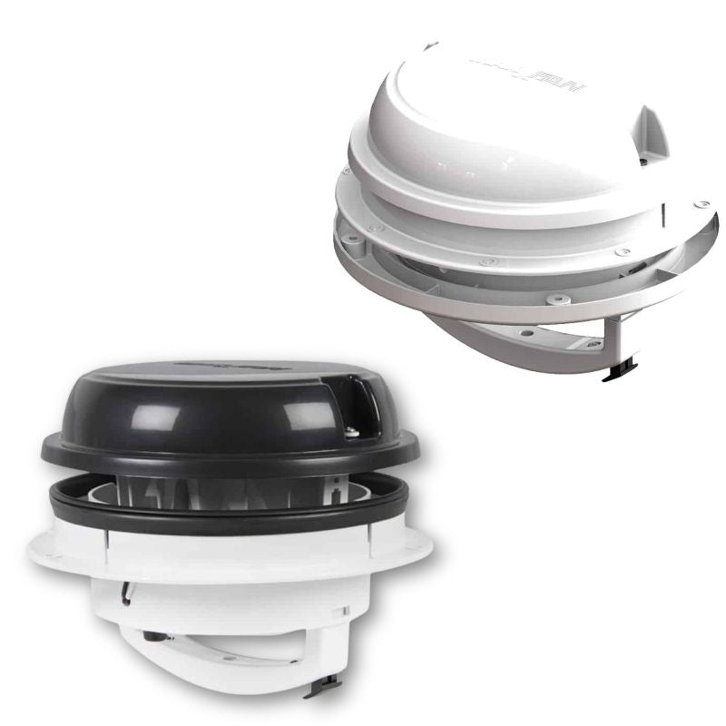 Airxcel MaxxFan Dome oblò rotondo con ventola 12V