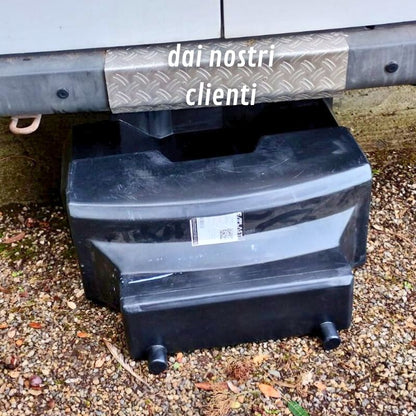 Aplast serbatoio acque grigie sottopianale Ford Transit foto dai clienti 1