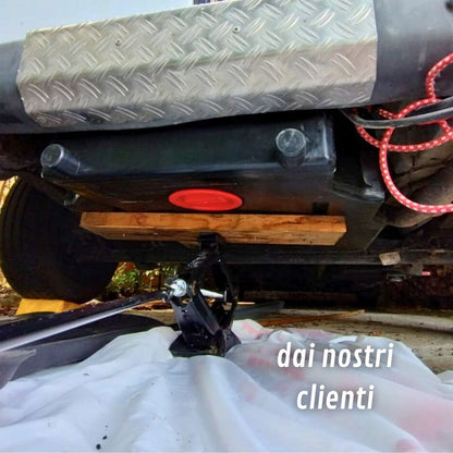 Aplast serbatoio acque grigie sottopianale Ford Transit foto dai clienti 2
