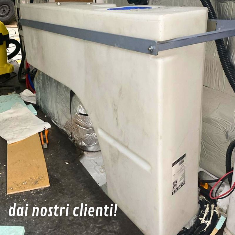 Aplast serbatoio passaruota 112L per Ducato foto dai clienti 1