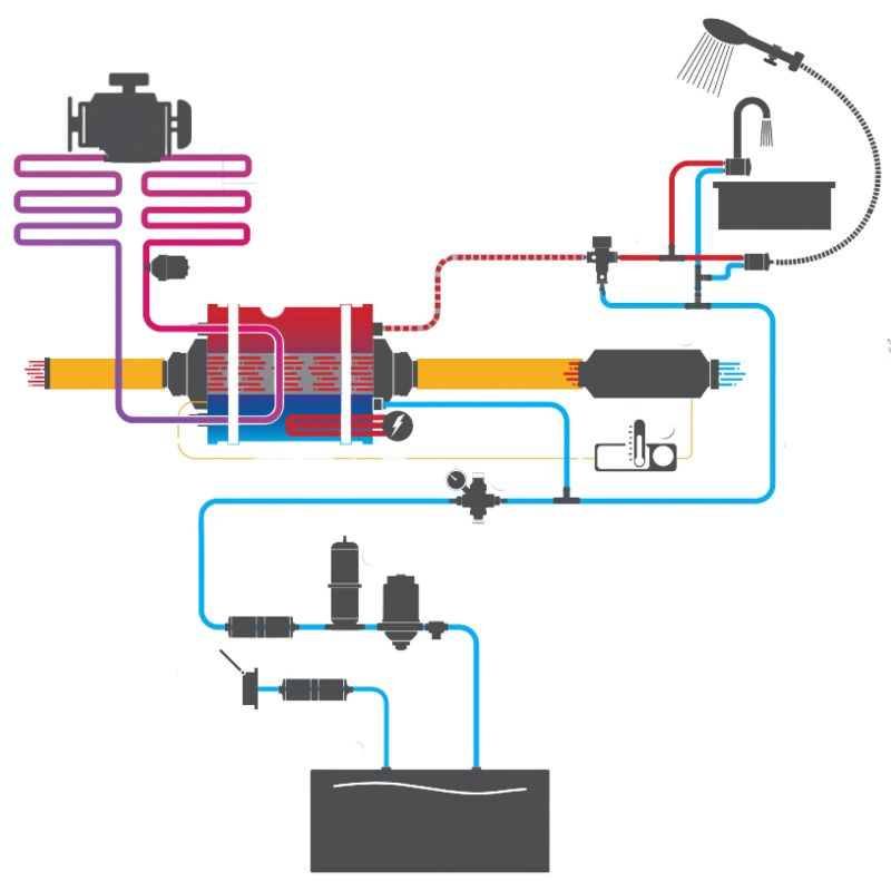 Autoterm CombiBOIL 7L schema di collegamento