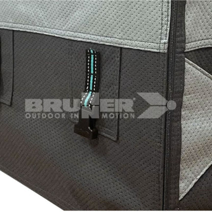 Brunner Caravan Cover Design 12M dettaglio angolo zip chiusura