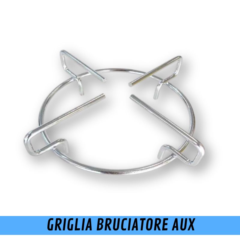 CAN ricambi piani cottura griglia bruciatore AUX