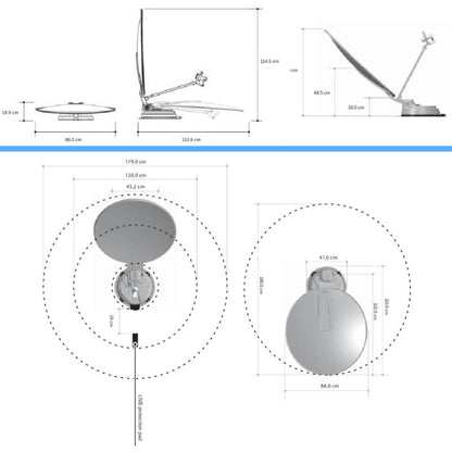 CARBEST - PARABOLA MULTI-SAT X85