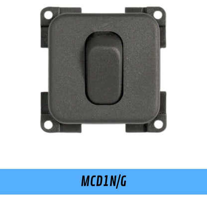 CBE MCD1NG deviatore unipolare grigio