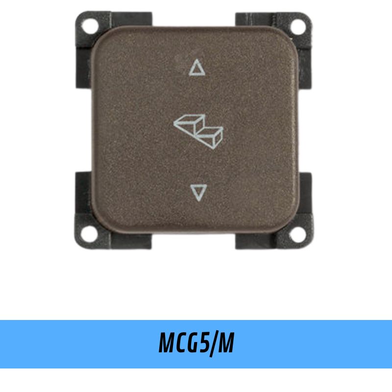 CBE MCG5M pulsante gradino esterno marrone