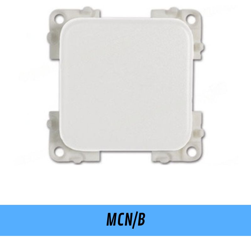 CBE MCNB interruttore unipolare bianco