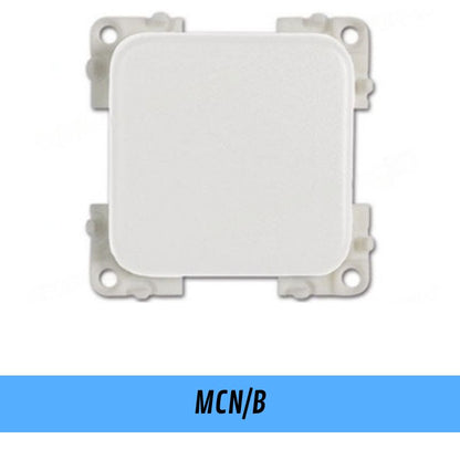 CBE MCNB interruttore unipolare bianco