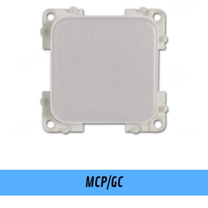 CBE MCPGC pulsante unipolare grigio chiaro