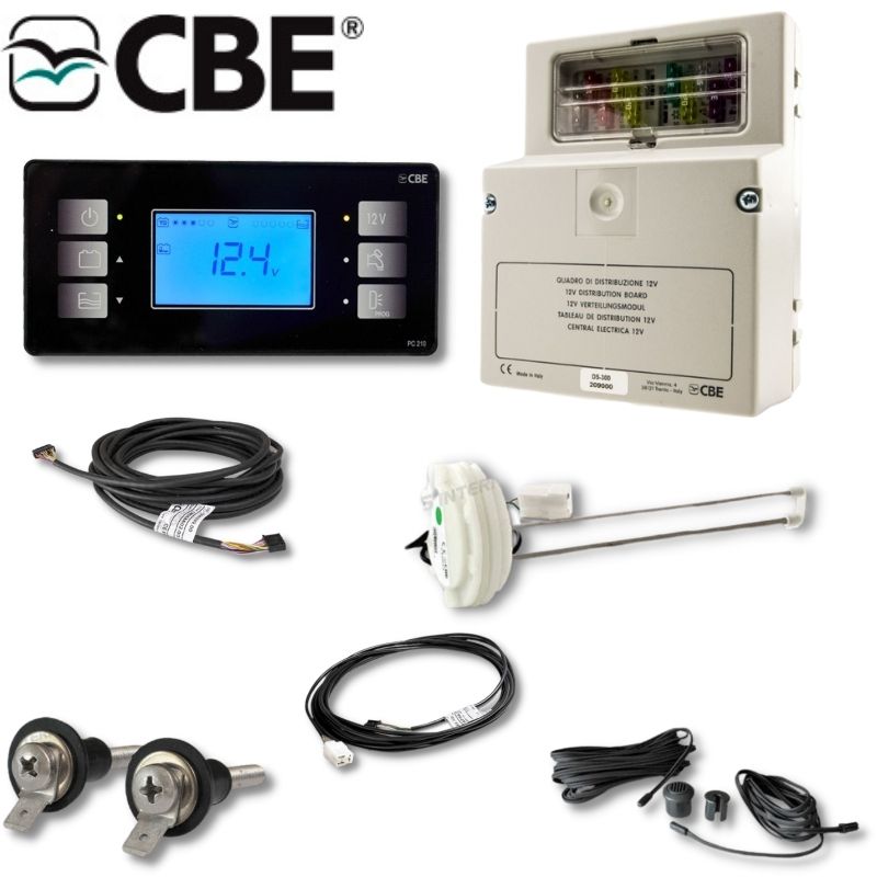 CBE PC210 centralina controllo utenze camper