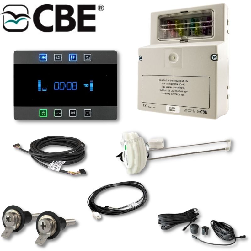 CBE PC380 centralina controllo utenze camper