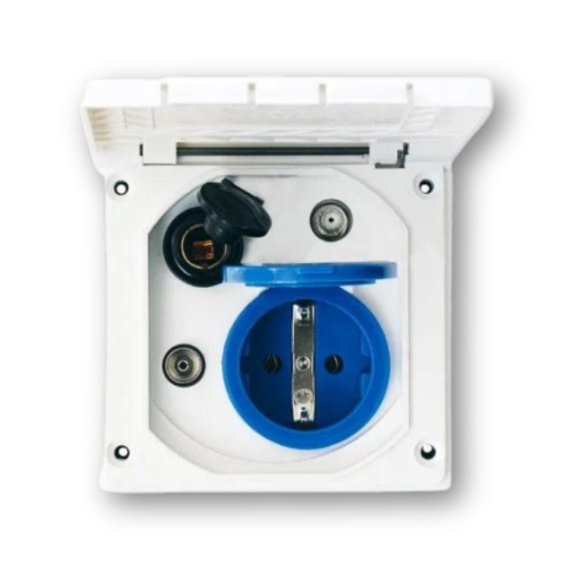 CBE R435 multipresa elettrica esterna per camper