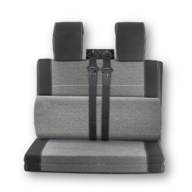CTA cuscineria per Smart Kit con Easy Bed poggiatesta doppi vista frontale chiuso
