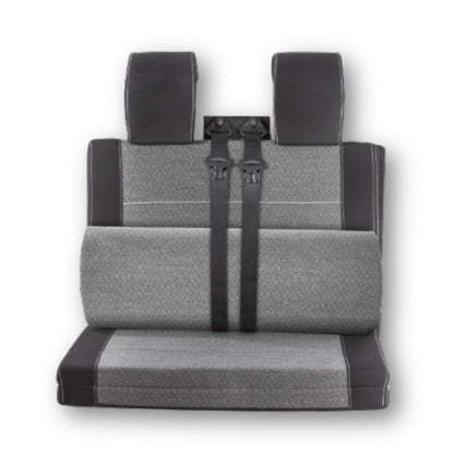 CTA cuscineria per Smart Kit con Easy Bed poggiatesta doppi vista frontale chiuso