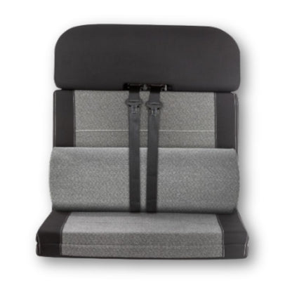 CTA cuscineria per Smart Kit con Easy Bed poggiatesta unico vista frontale chiuso