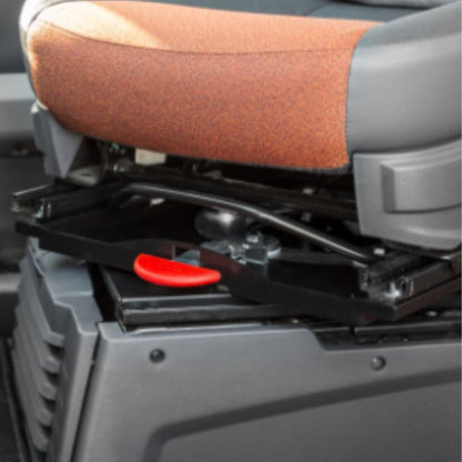 CTA piastra girevole sedili cabina Iveco Daily montata in uso