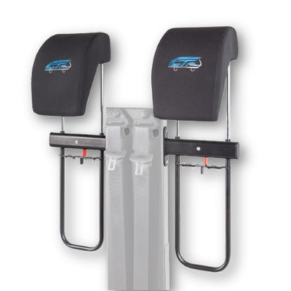 CTA poggiatesta doppio Smart Kits grafica posizione montaggio vista laterale