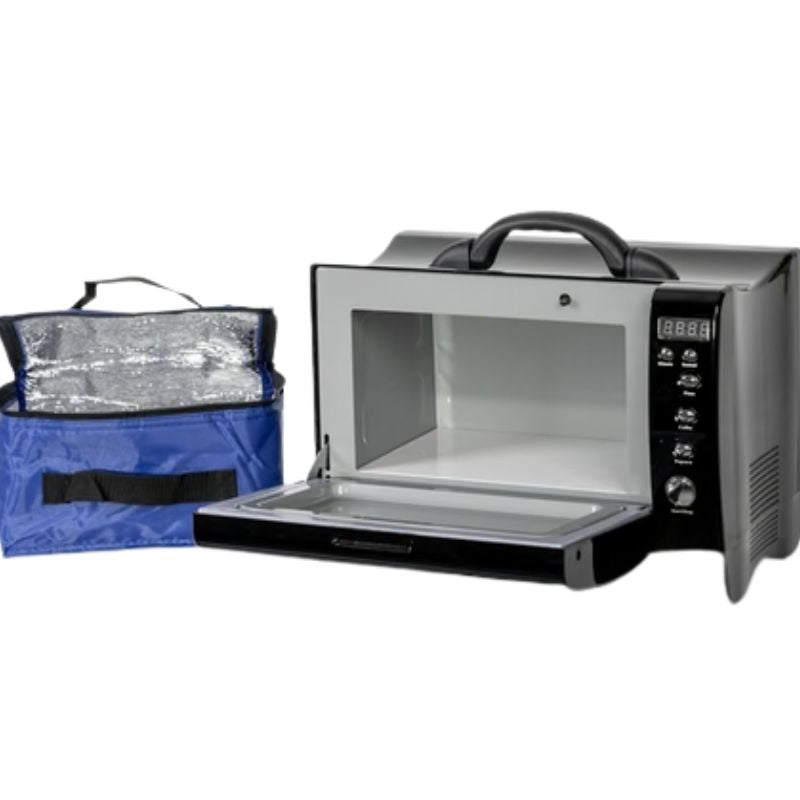 Camp4 microonde portatile sia 12V (DC) che 220V (AC)
