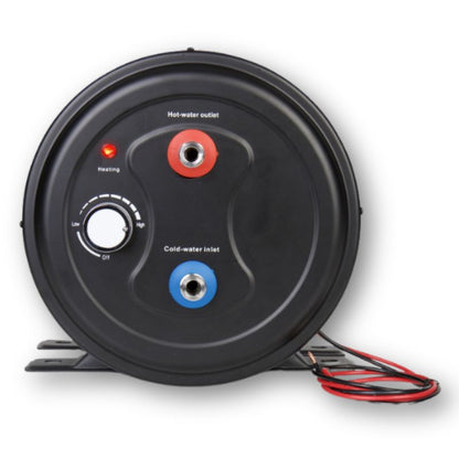 Carbest Cozywater boiler elettrico 12V vista frontale
