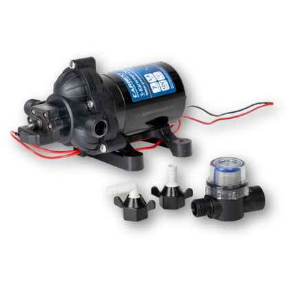 Carbest Pompe a pressostato da 7 e 10L/min per camper