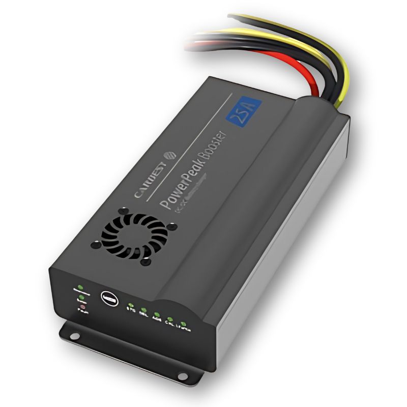 Carbest PowerPeak DC-DC charger con regolatore solare MPPT 25A