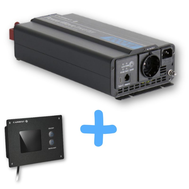 Carbest PowerWave 1000W con comando a distanza