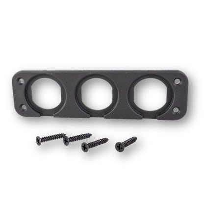 Carbest cornice con triplo foro per moduli DC ad incasso