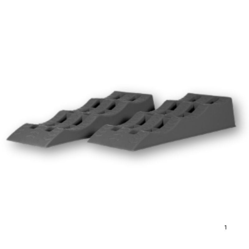 Carbest cunei livellanti XL a 3 gradini per camper