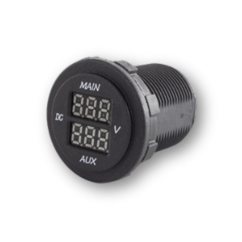 Carbest doppio voltmetro 12V ad incasso
