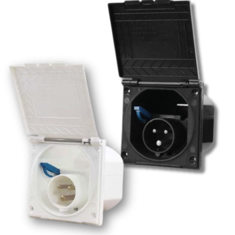 Carbest presa elettrica esterna 220V (AC) CEE per camper