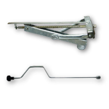 Carbest stabilizzatore 600kg per caravan con manovella