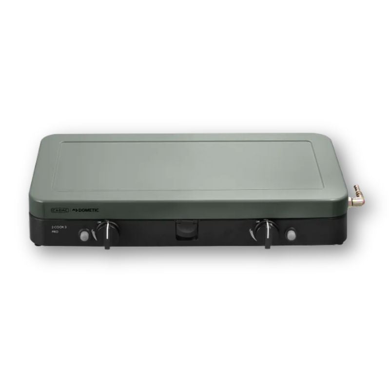 Dometic-Cadac 2 Cook 3 Pro Deluxe coperchio chiuso vista frontale