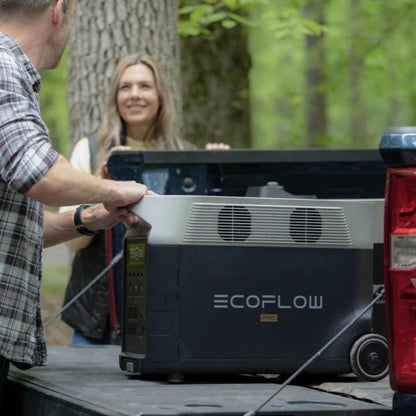 EcoFlow Delta Pro in uso