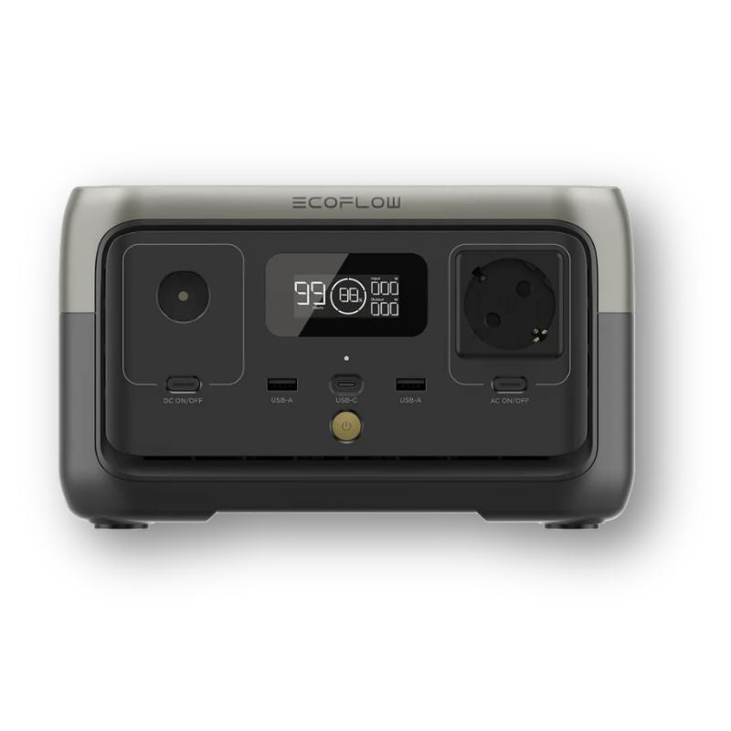 EcoFlow River 2 vista frontale