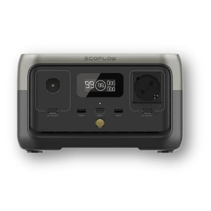 EcoFlow River 2 vista frontale