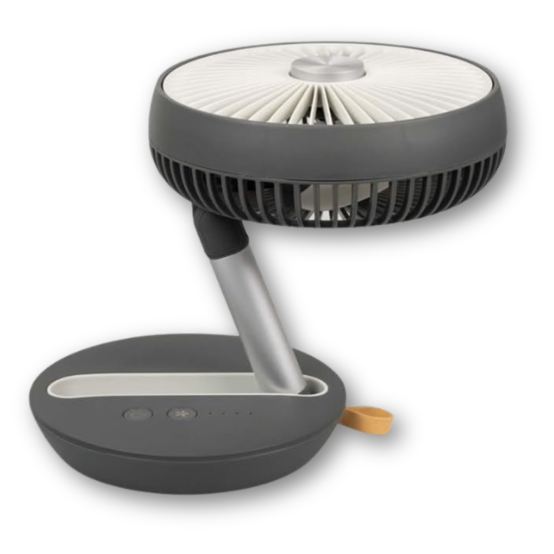 Eurom ventilatore pieghevole portatile in uso