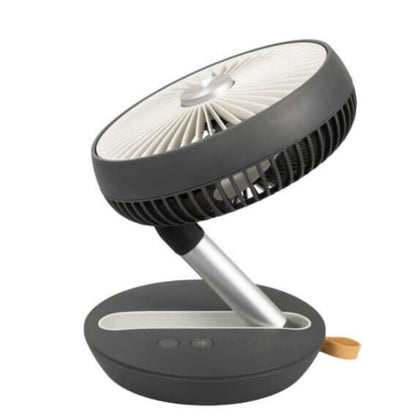 Eurom ventilatore pieghevole portatile in uso 1