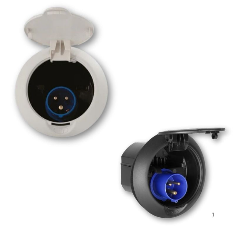 FAP Orus presa esterna 220V CEE rotonda con coperchio