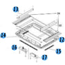 12 - CORNICE INTERNA S/PARTI FISSAGGIO E S/TENDINE