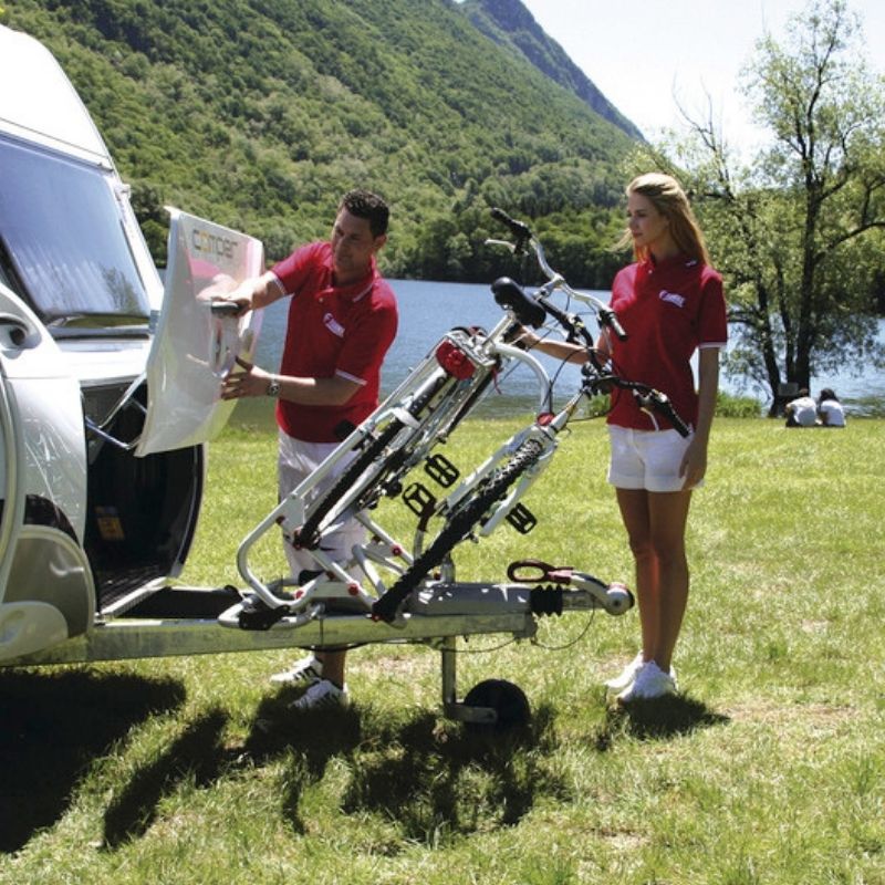 Fiamma Carry Bike Caravan XL A PRO 200 installato in uso