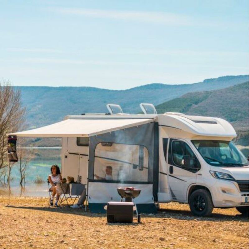 Fiamma Side W Pro installato in uso