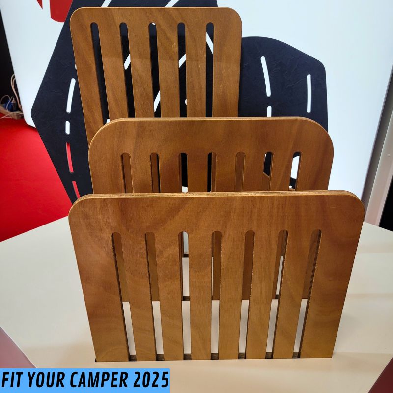 Filippi pedane in legno okoumè per piatto doccia camper