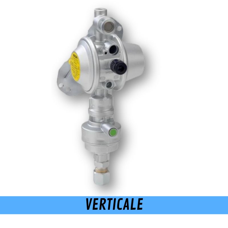 GOK Caramatic Driveone regolatore di sicurezza per gas verticale