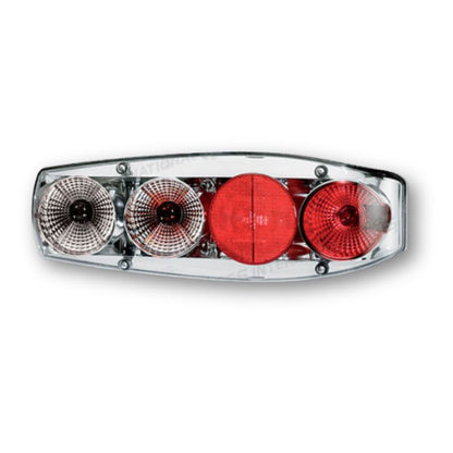 Hella Caraluna II Plus Chromium fanale destro per camper