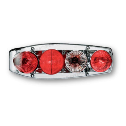 Hella Caraluna II Plus Chromium fanale sinistro per camper