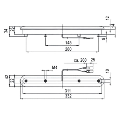 Jokon ZHBL 05 disegno tecnico misure