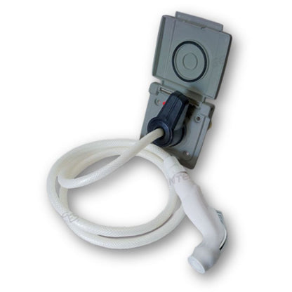 Lilie miscelatore esterno doccia camper grigio