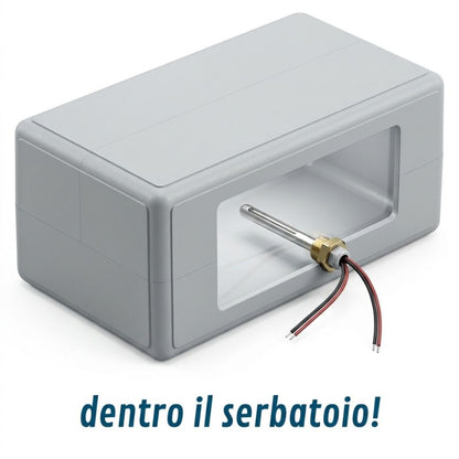 Lilie resistenza 12V antigelo serbatoio immagine esempio montaggio
