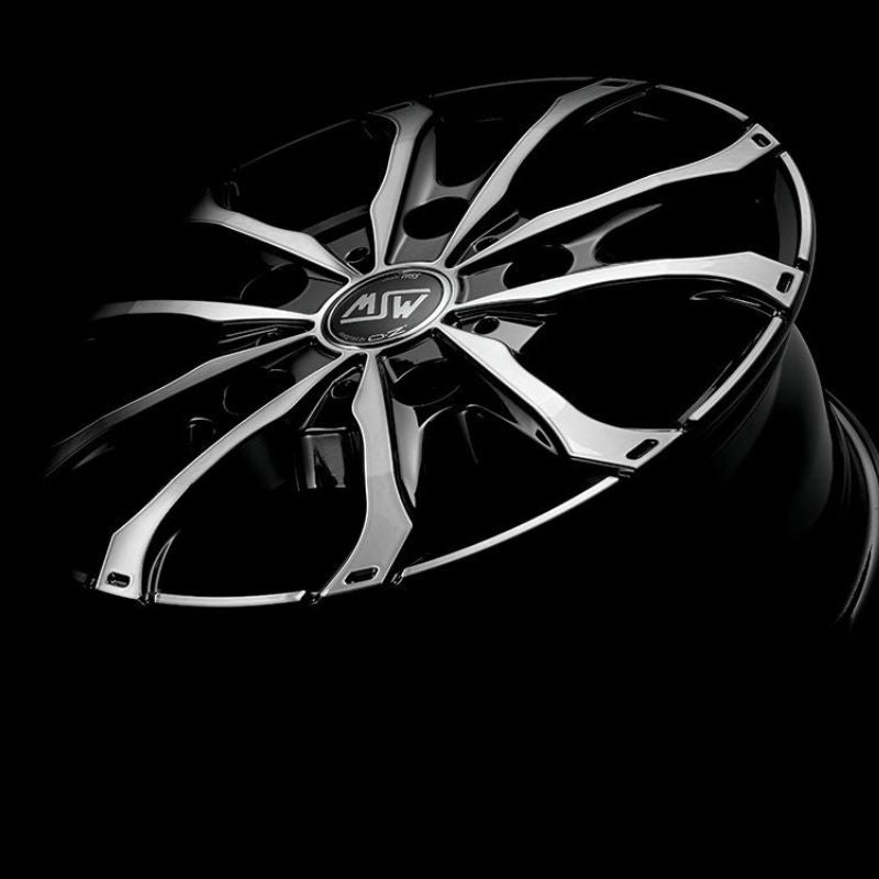 MSW 48VAN gloss black smontato vista laterale 2